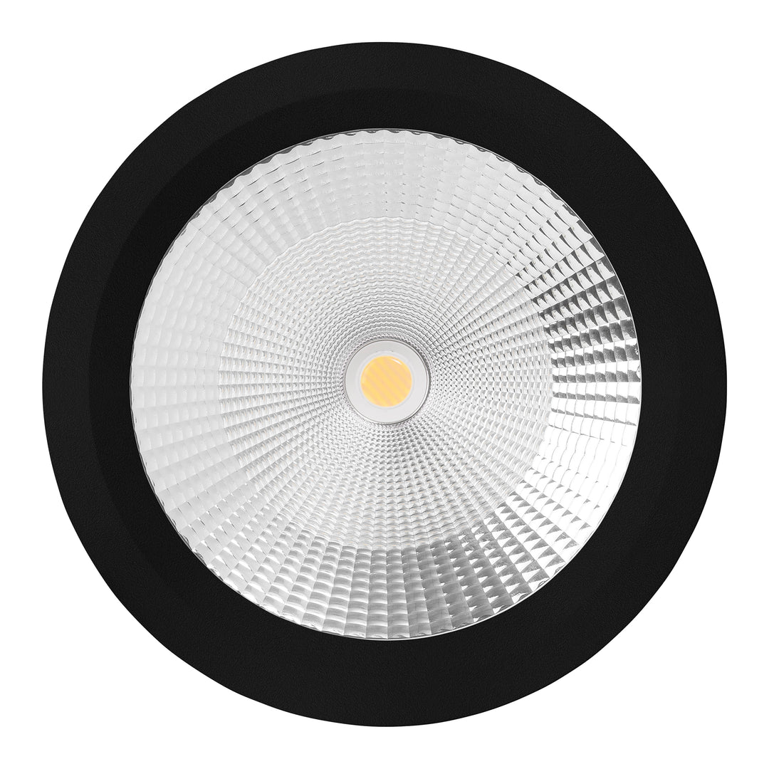 HCP-81222138 | HCP-81242138 - Black 38w IP65 5 Colour Dimmable Recessed LED Downlight
