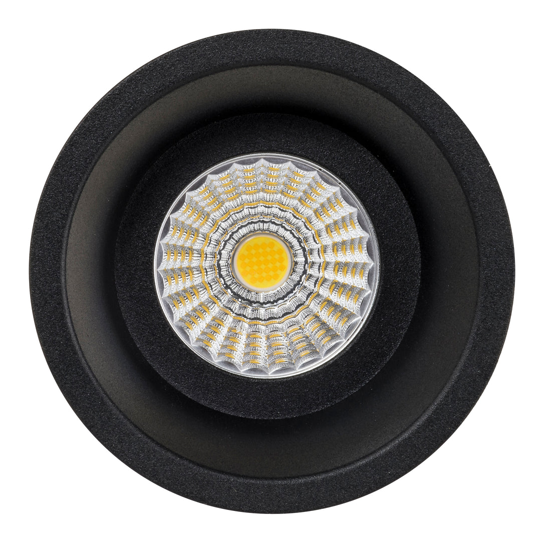 HCP-81250313 - Black Round Deep Fixed 13w Dali Tunable Recessed LED Downlight