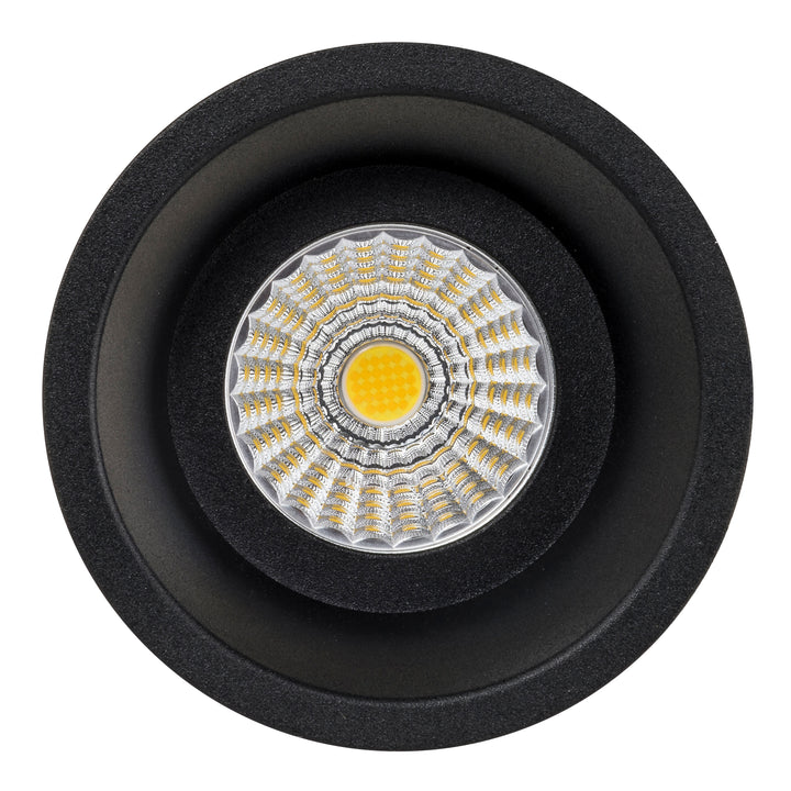 HCP-81250313 - Black Round Deep Fixed 13w Dali Tunable Recessed LED Downlight
