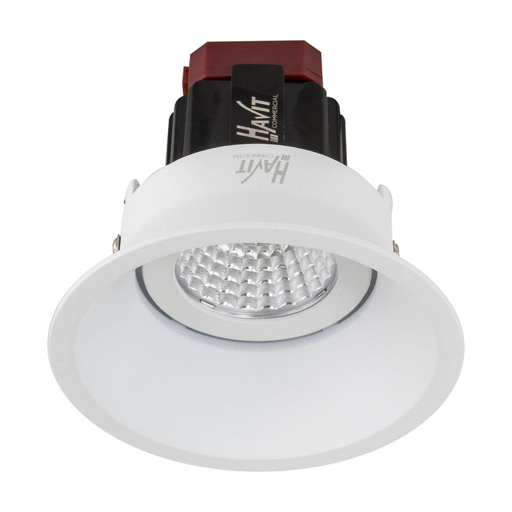 HCP-81320106 | HCP-81340106 - White Deep Tilt 6w Recessed LED Downlight