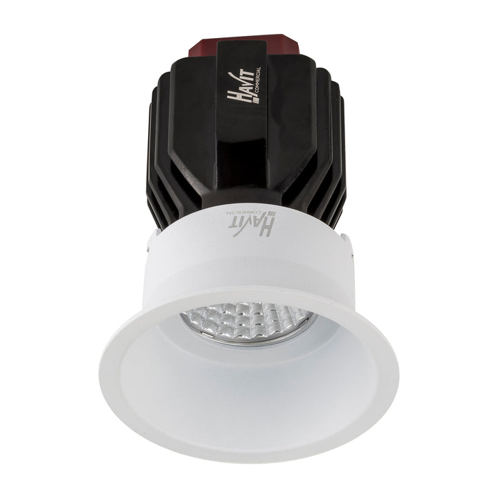 HCP-81320317 / HCP-81340317 - White Round Deep Fixed 17w Recessed LED Downlight