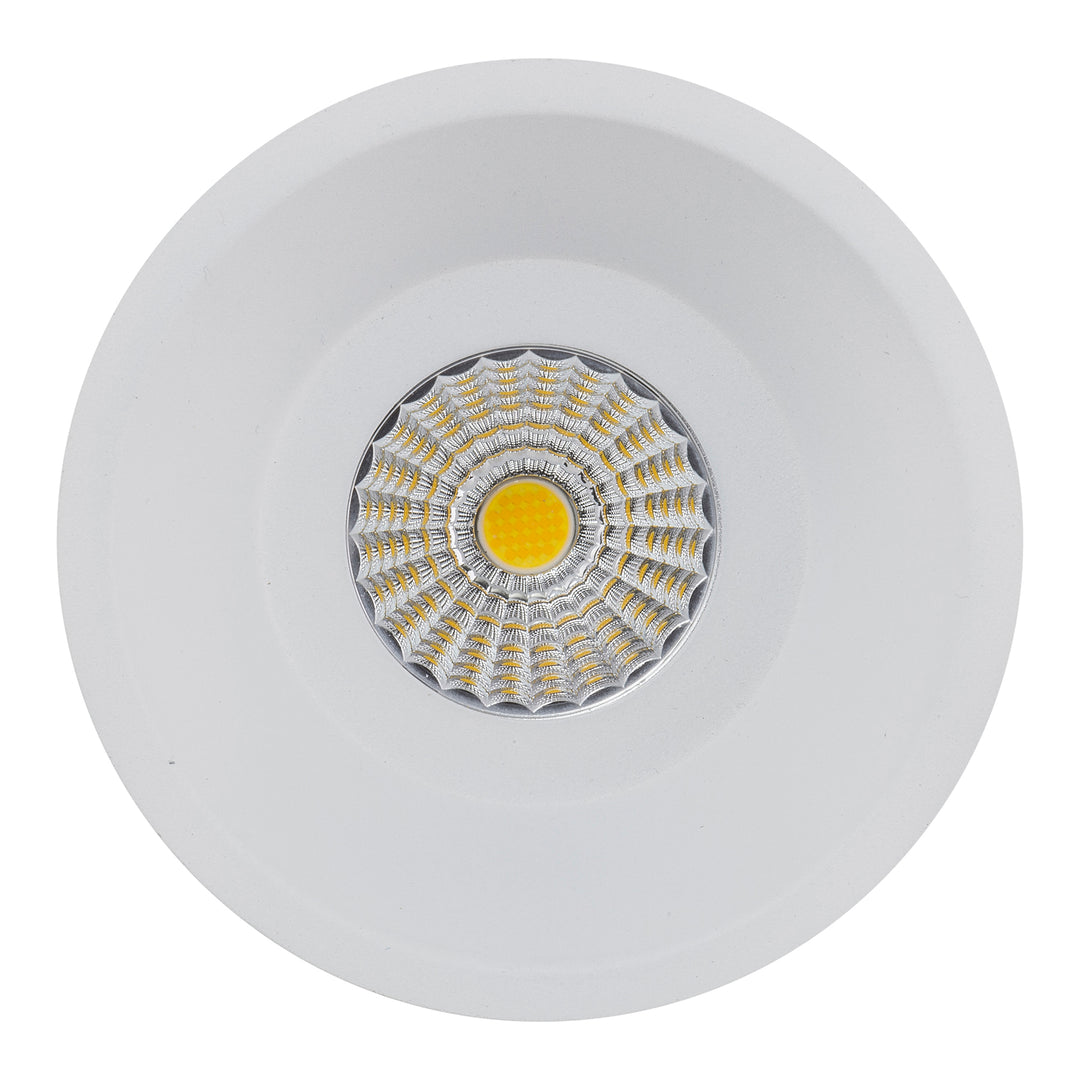 HCP-81320406 | HCP-81340406 - White Round Deep Fixed 6w Recessed LED Downlight