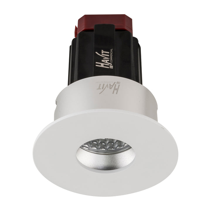 HCP-81320709 / HCP-81340709 - White Round Pinhole 9w Recessed LED Downlight