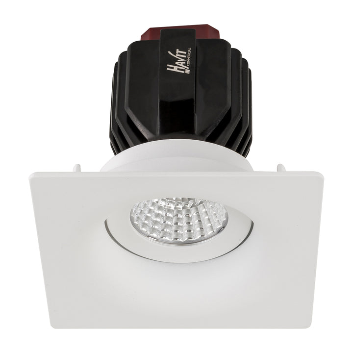 HCP-81320817 / HCP-81340817 - White Square Tilt 17w Recessed LED Downlight