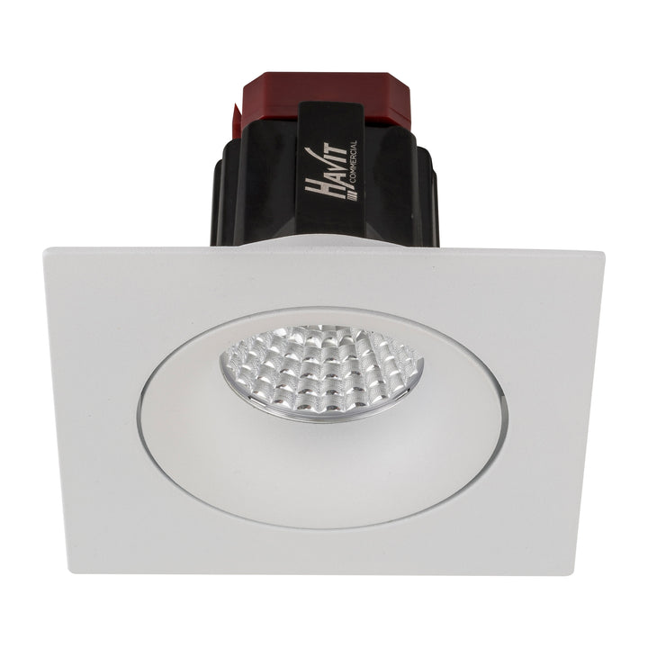 HCP-81320906 | HCP-81340906 - White Square Tilt 6w Recessed LED Downlight