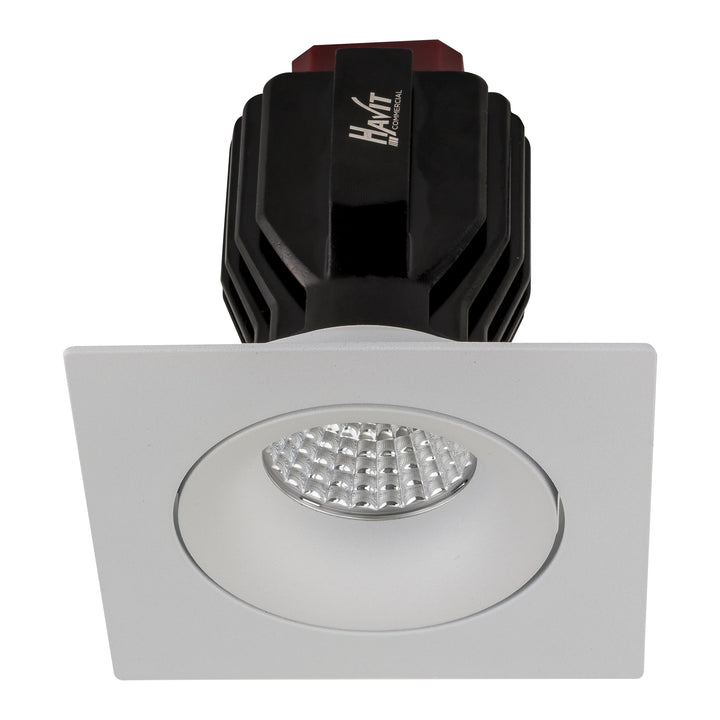 HCP-81321017 / HCP-81341017 - White Square Tilt 17w Recessed LED Downlight
