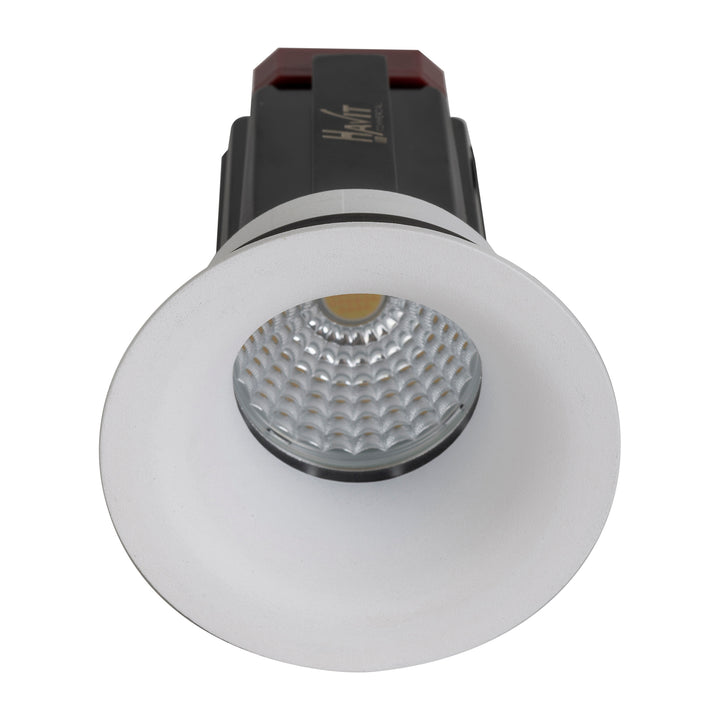 HCP-81321309 / HCP-81341309 - White Round Fixed 9w Recessed LED Downlight