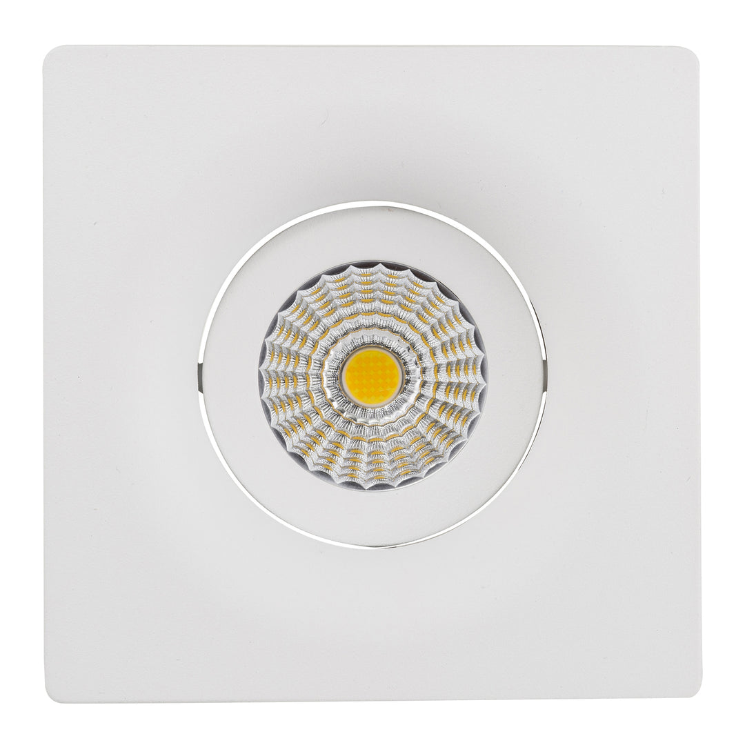 HCP-81350813 - White Square Tilt 13w Dali Tunable Recessed LED Downlight