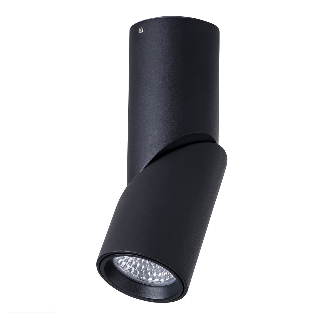 HCP-8820704 - Black 7w Rotatable  Dali 2 Dimmable Surface Mounted LED Downlight