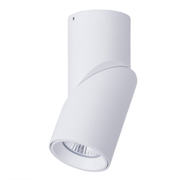 HCP-8831204 - White 12w Rotatable  Dali 2 Dimmable Surface Mounted LED Downlight