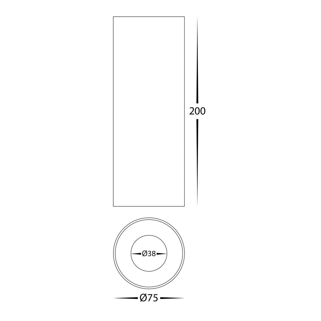 HCP-8930734 - White 7w Dali 2 Dimmable Surface Mounted LED Downlight