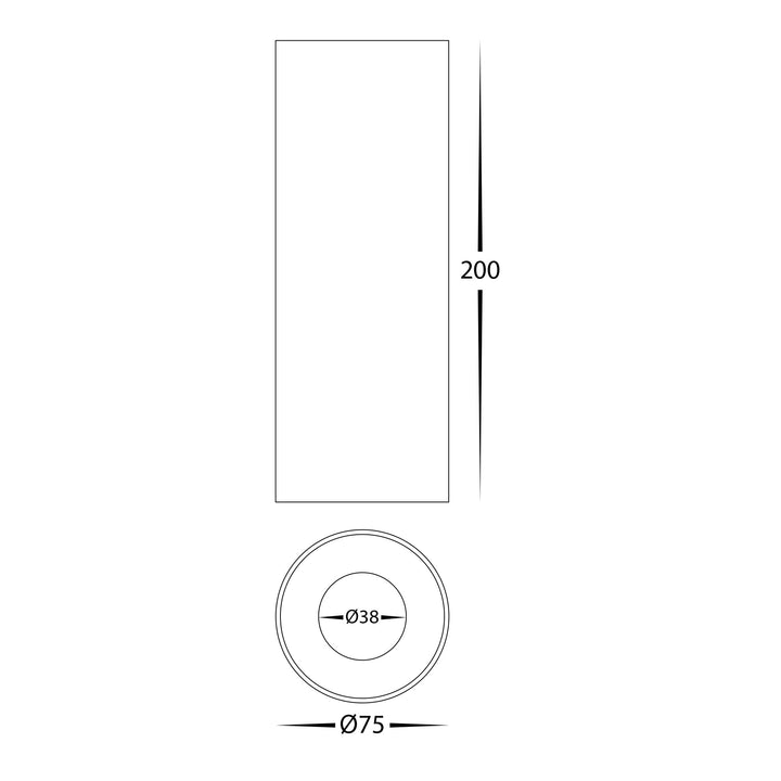 HCP-8930734 - White 7w Dali 2 Dimmable Surface Mounted LED Downlight