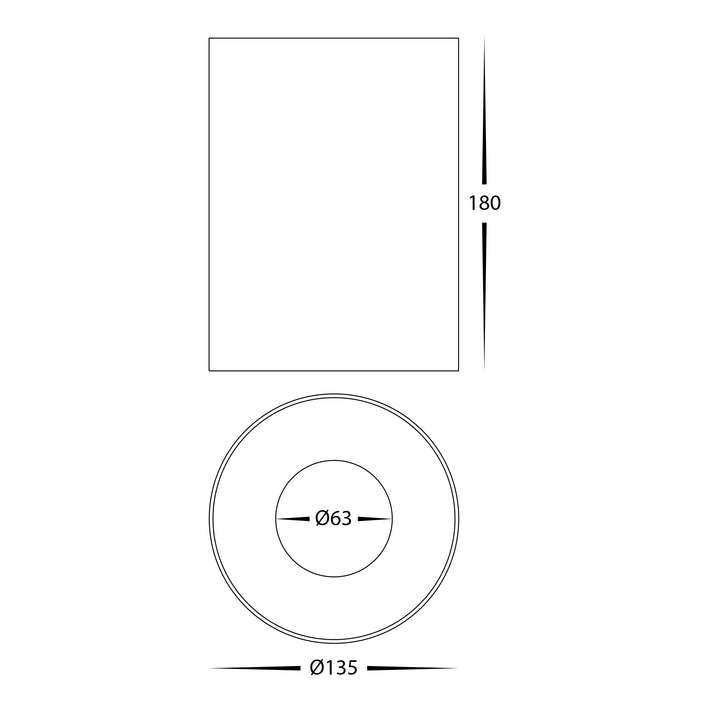 HCP-8932424 - White 24w Dali 2 Dimmable Surface Mounted LED Downlight