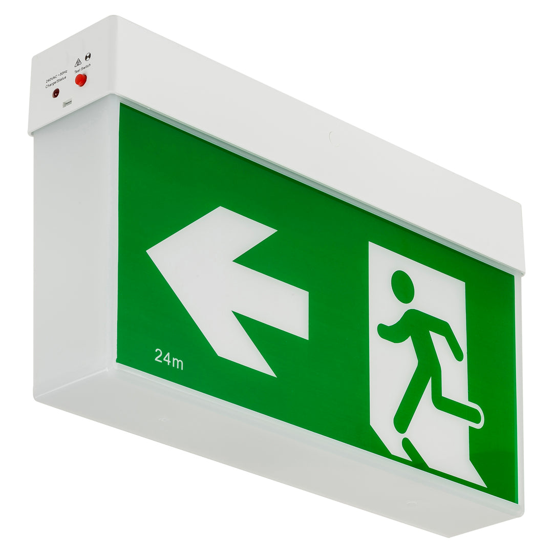 HCP-91303 - Surface Mounted Exit Light