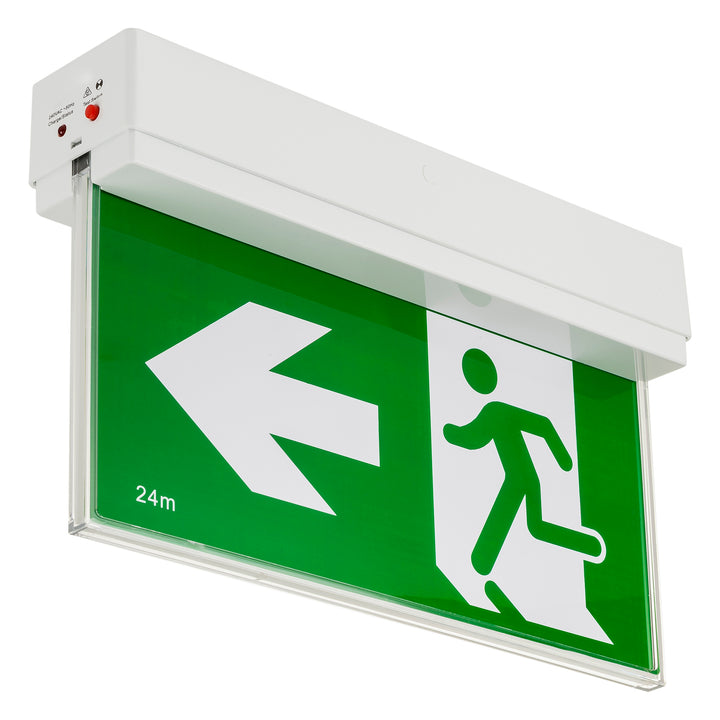 HCP-91304 - Slimline Surface Mounted Exit Light
