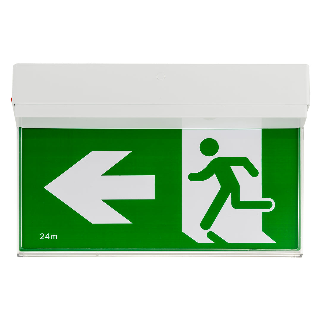 HCP-91304 - Slimline Surface Mounted Exit Light