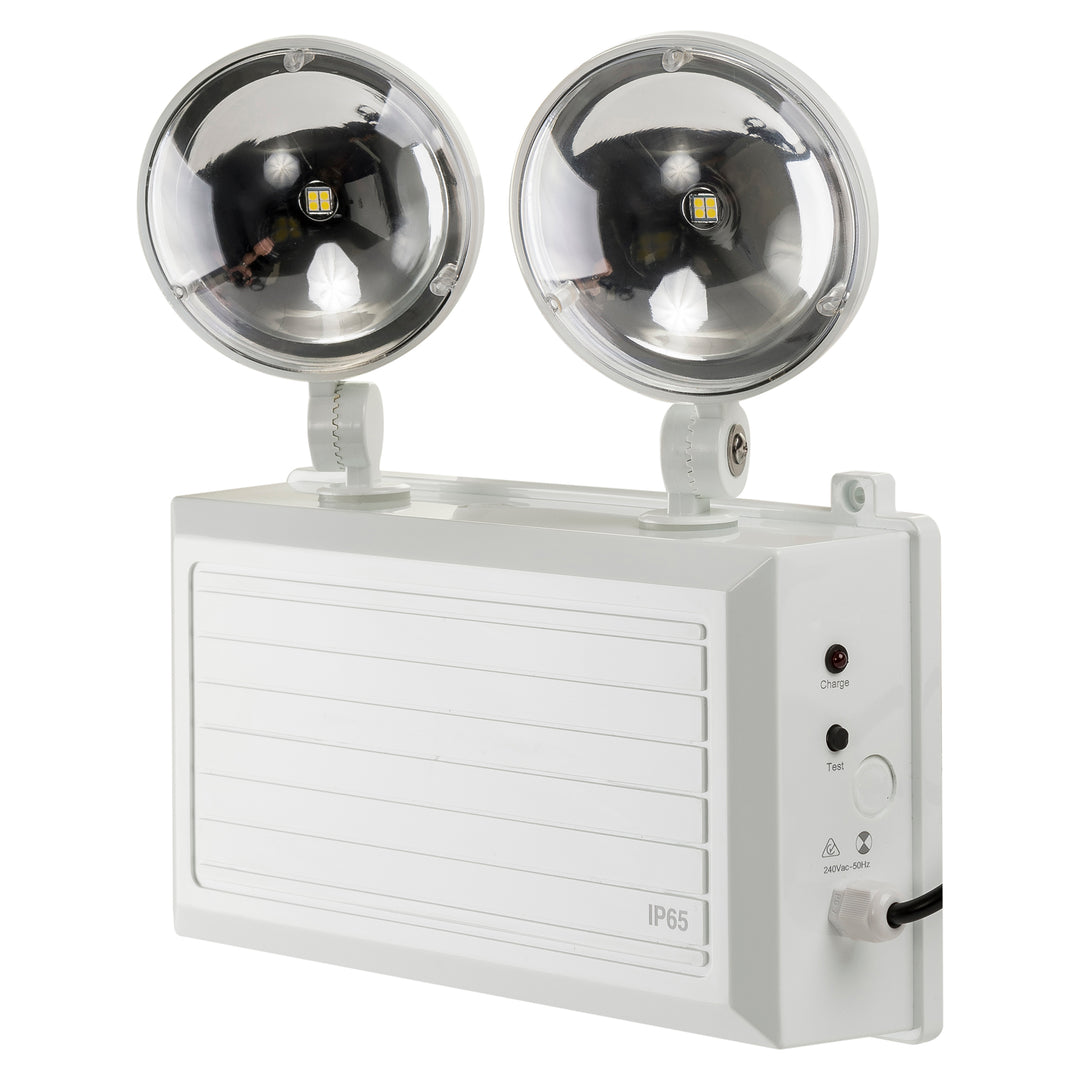 HCP-91306 - Twin Spot 2 x 3w Emergency Light