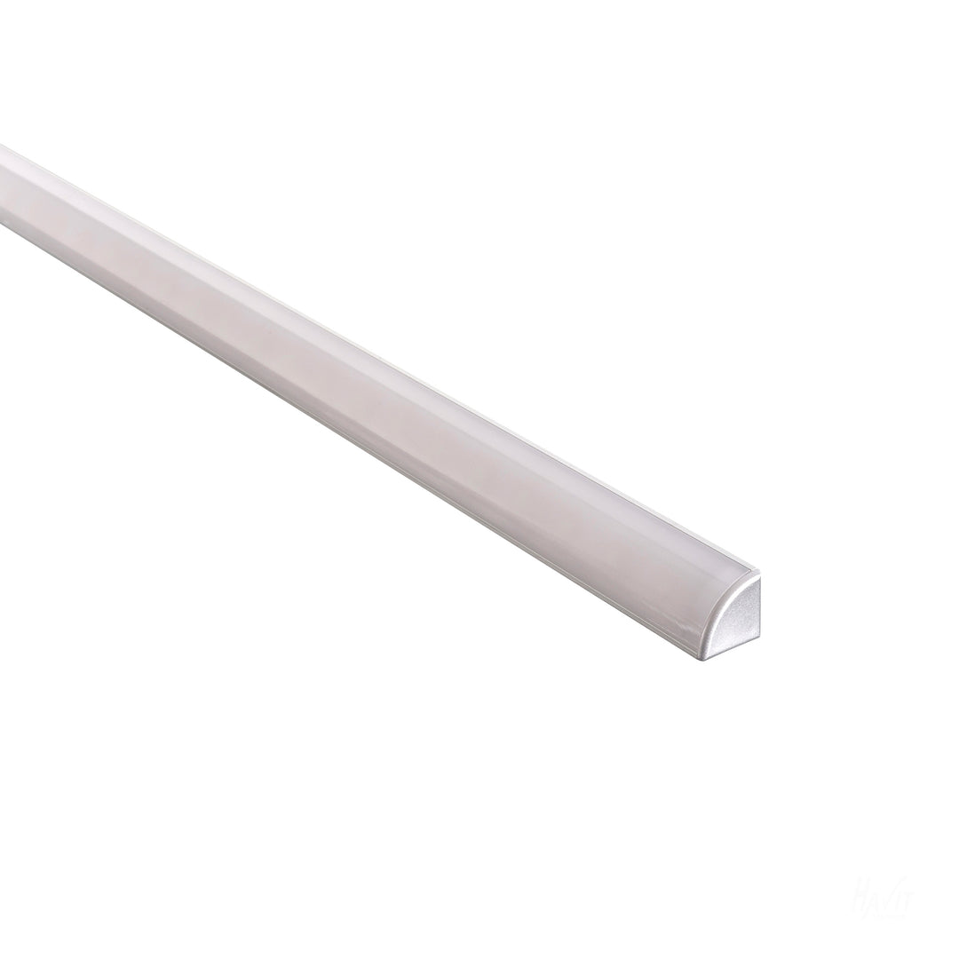 HCP-4211010 - Silver Small Corner Aluminium Profile