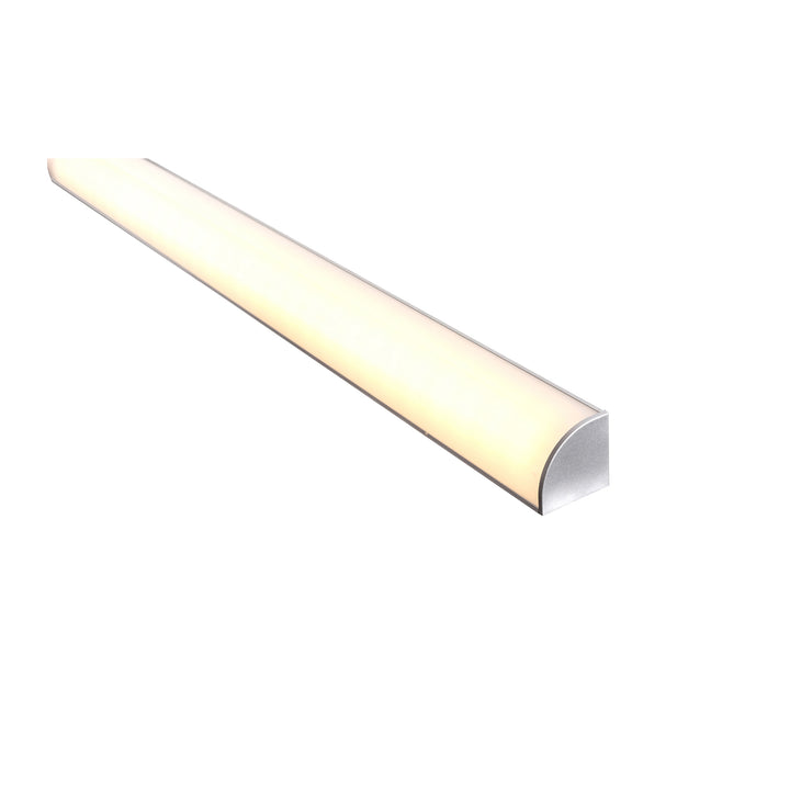 HCP-4213030 - Silver Large Corner Aluminium Profile