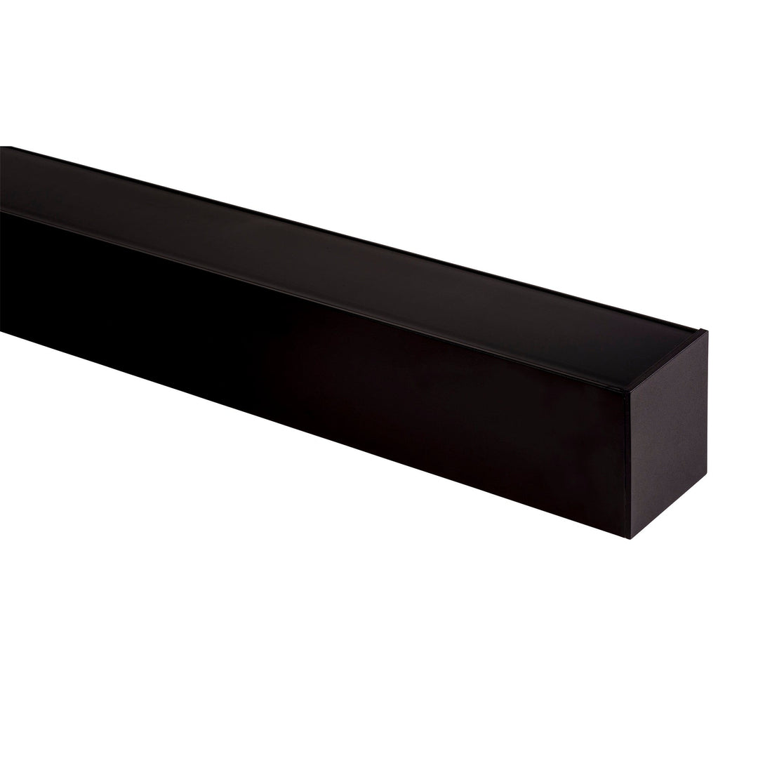HCP-4688090-BLK - Black Diffuser to suit Aluminium Profile