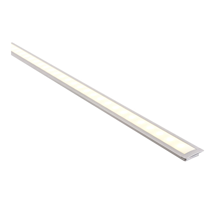 HCP-4312507 - Silver Shallow Recessed Square Aluminium Profile