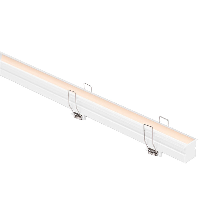 HCP-4332926 - Deep White Recessed Anti Glare Winged Aluminium Profile